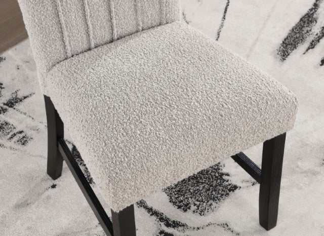Opheim Gray/Black Side Chair (Set of 2)