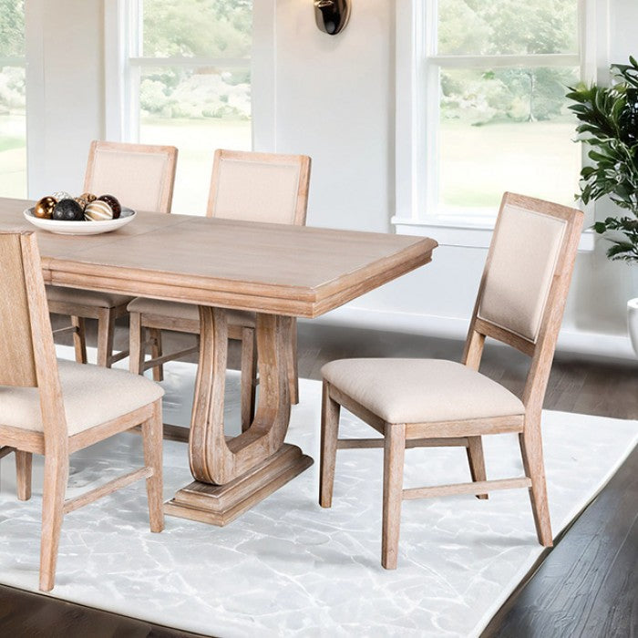 Orbetello Natural/Beige 7 Piece Dining Set