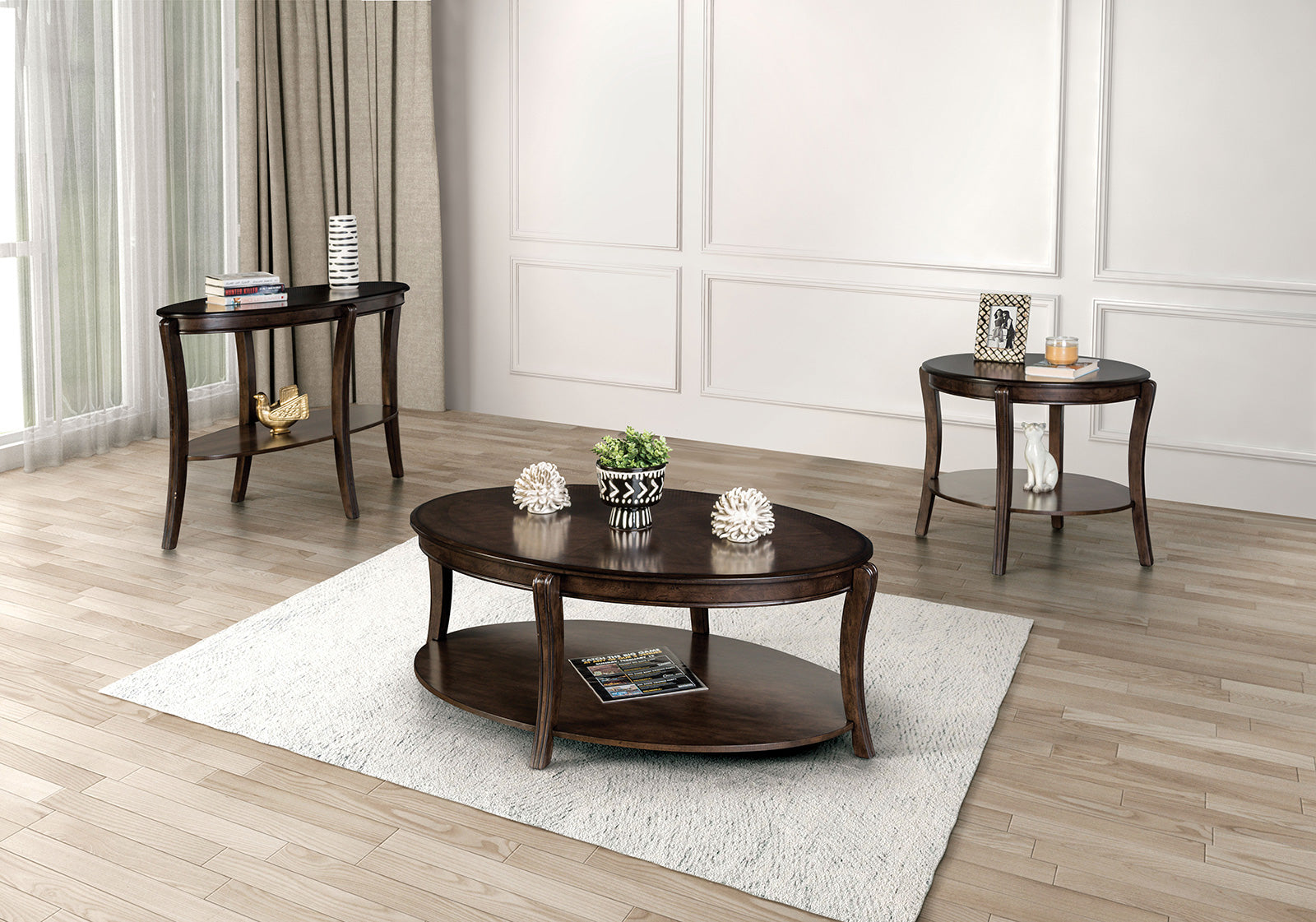 Orkdal Walnut End Table