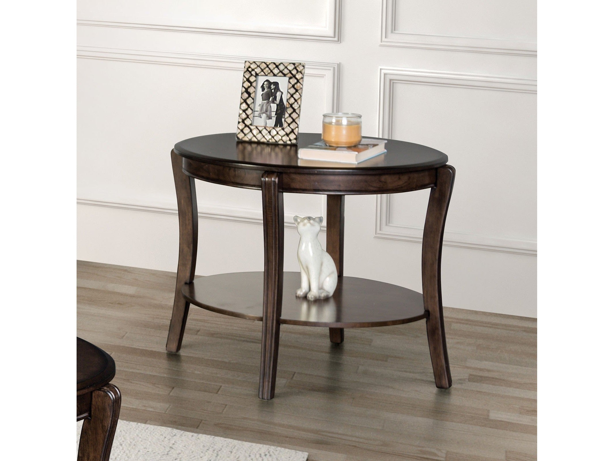 Orkdal Walnut End Table