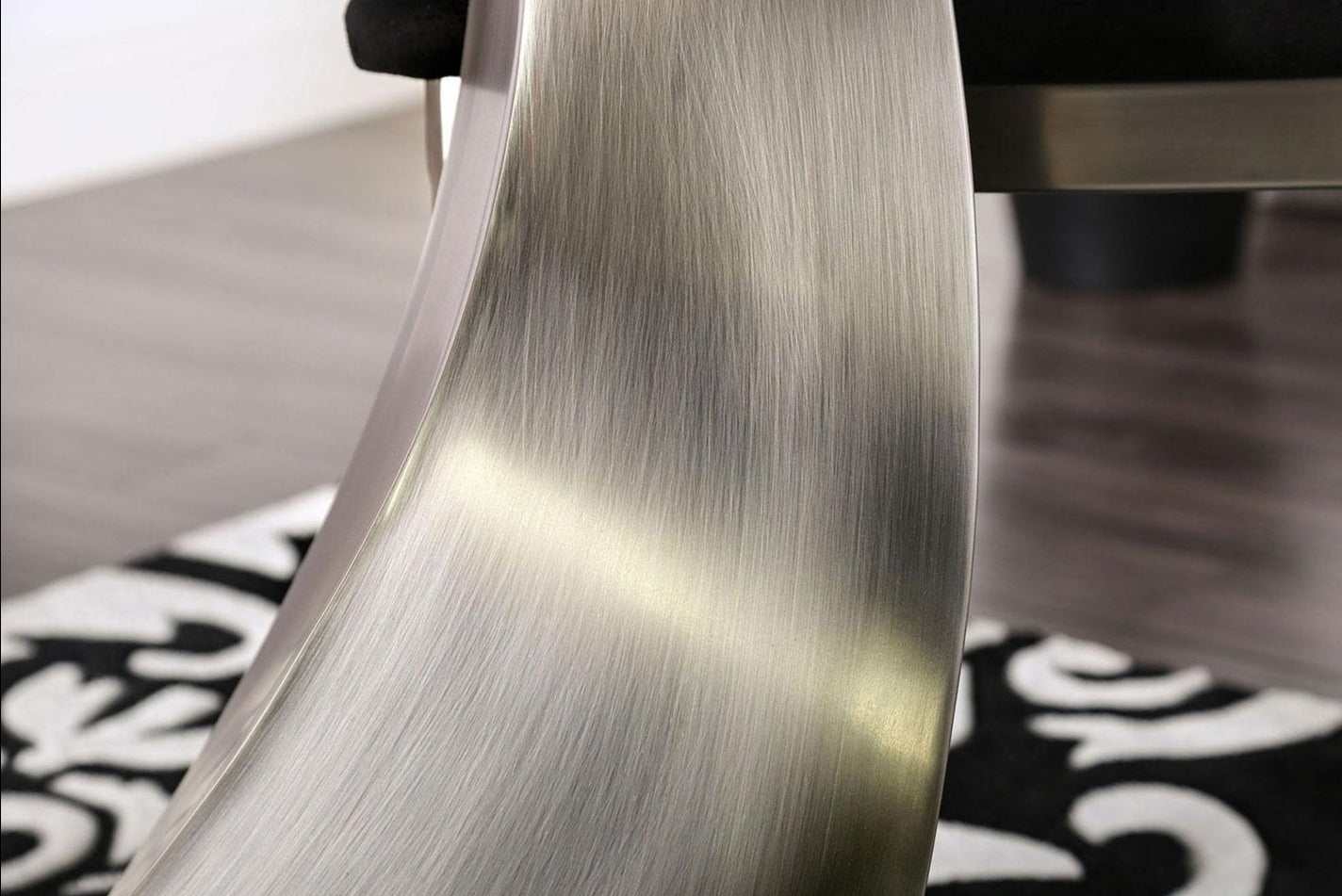 Orla Silver & Black Dining Room Table