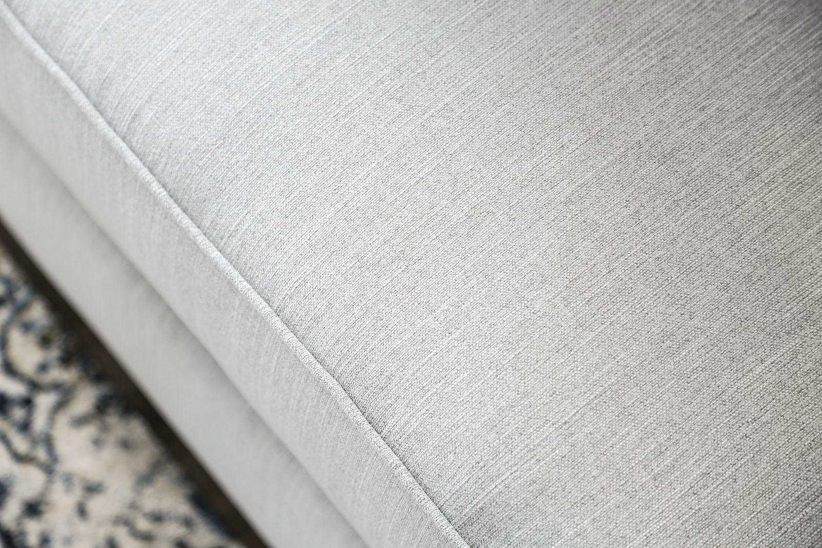 Ornella Light Gray & Blue L Shape Sectional Sofa