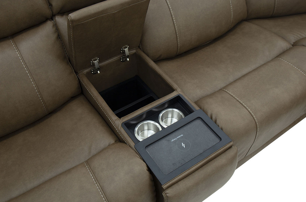 Orpheus Brown Power Sectional