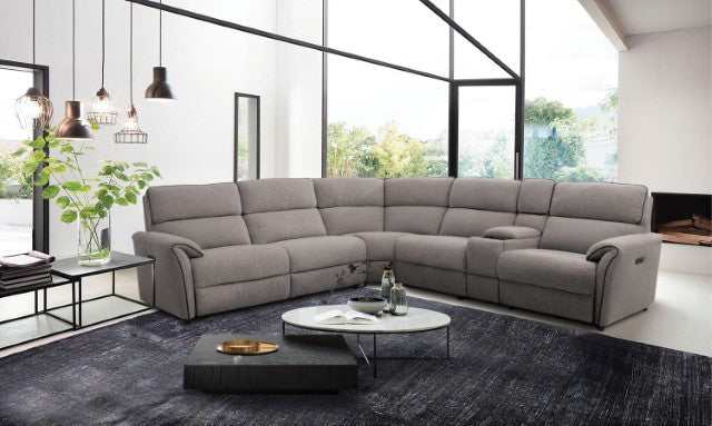 Osanna Warm Gray Power Sectional