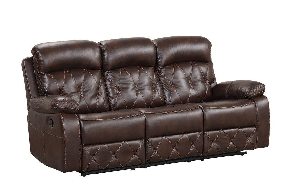 Osias Brown Sofa & Loveseat