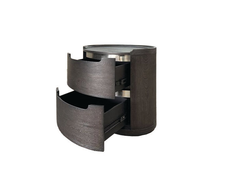 Osterley Black Nightstand