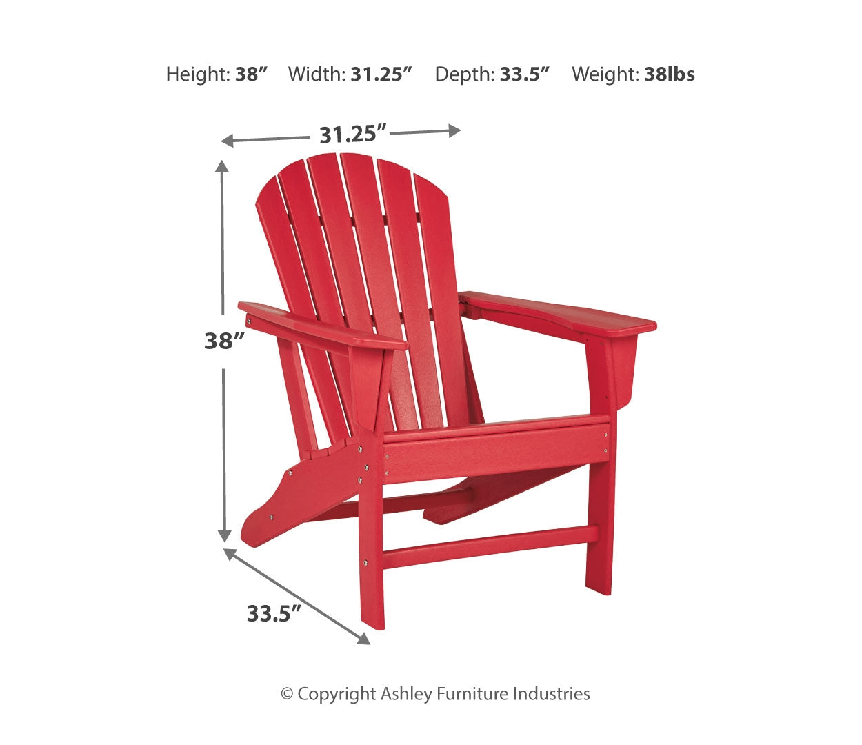 Sundown Treasure Adirondack Chair