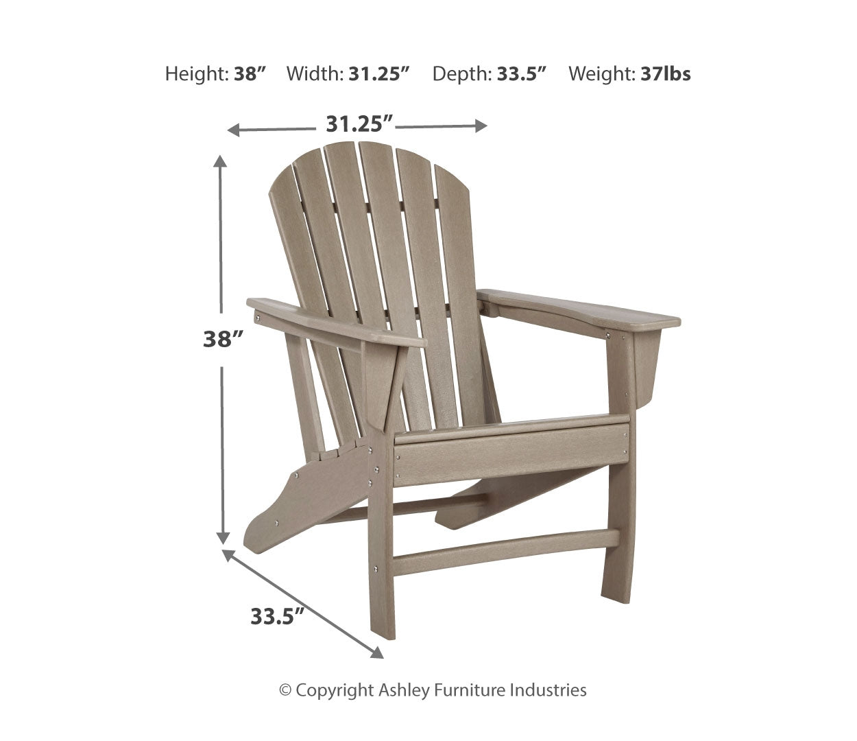 Sundown Treasure Adirondack Chair