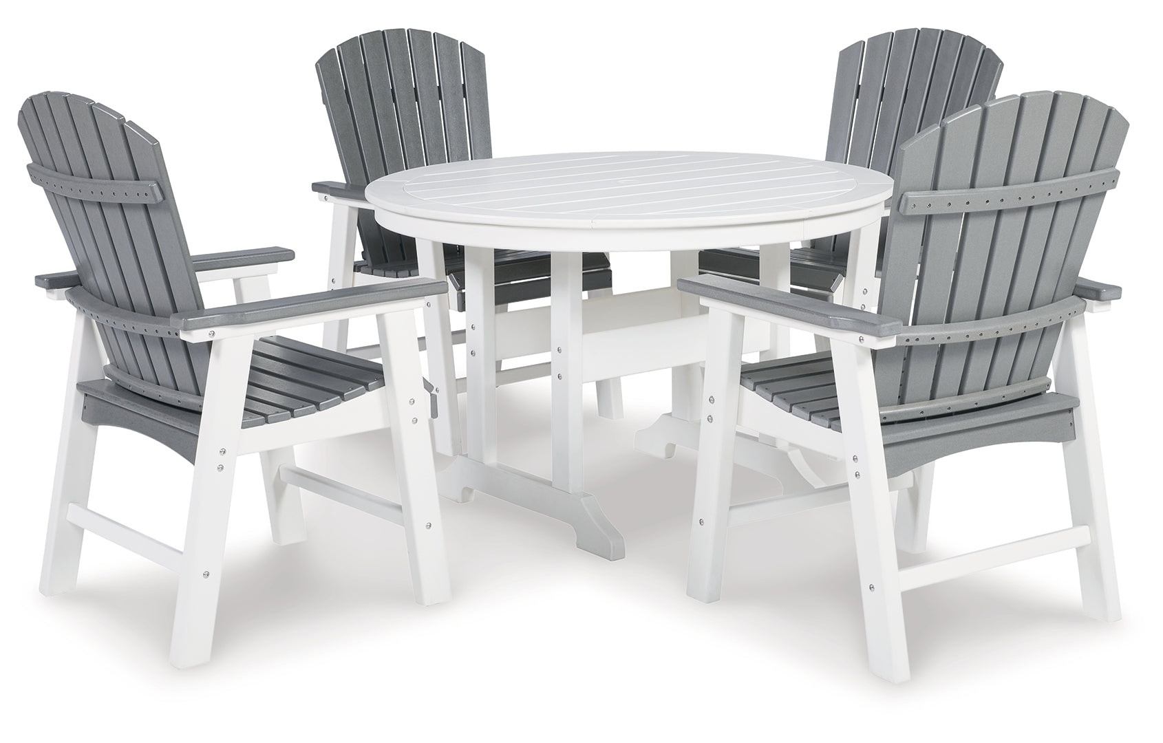 Transville Outdoor Dining Table and 4 Chairs