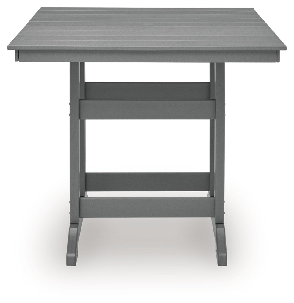 Ross Cove Square Counter Table with Umbrella Option