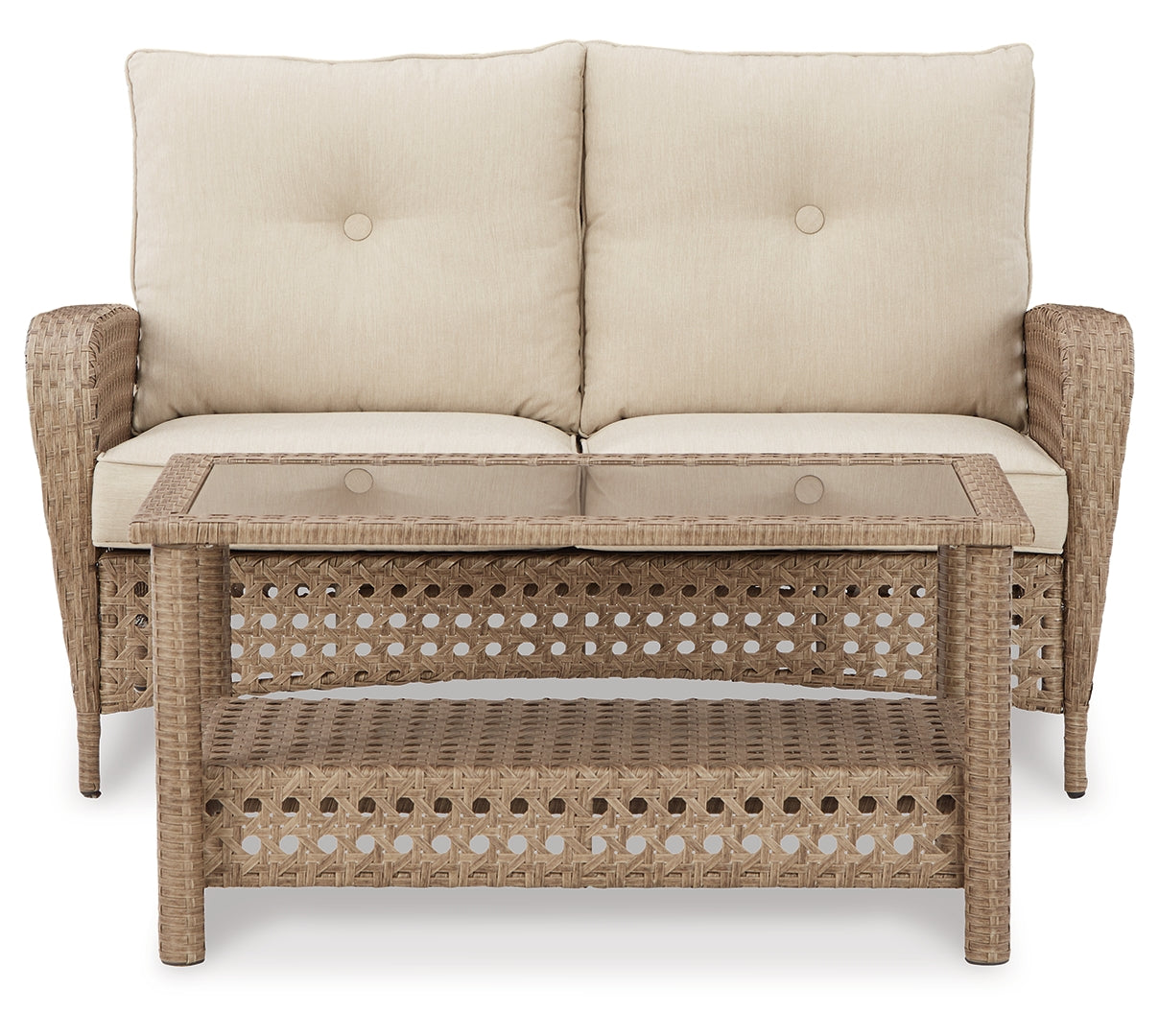 Braylee Loveseat w/Table (2/CN)