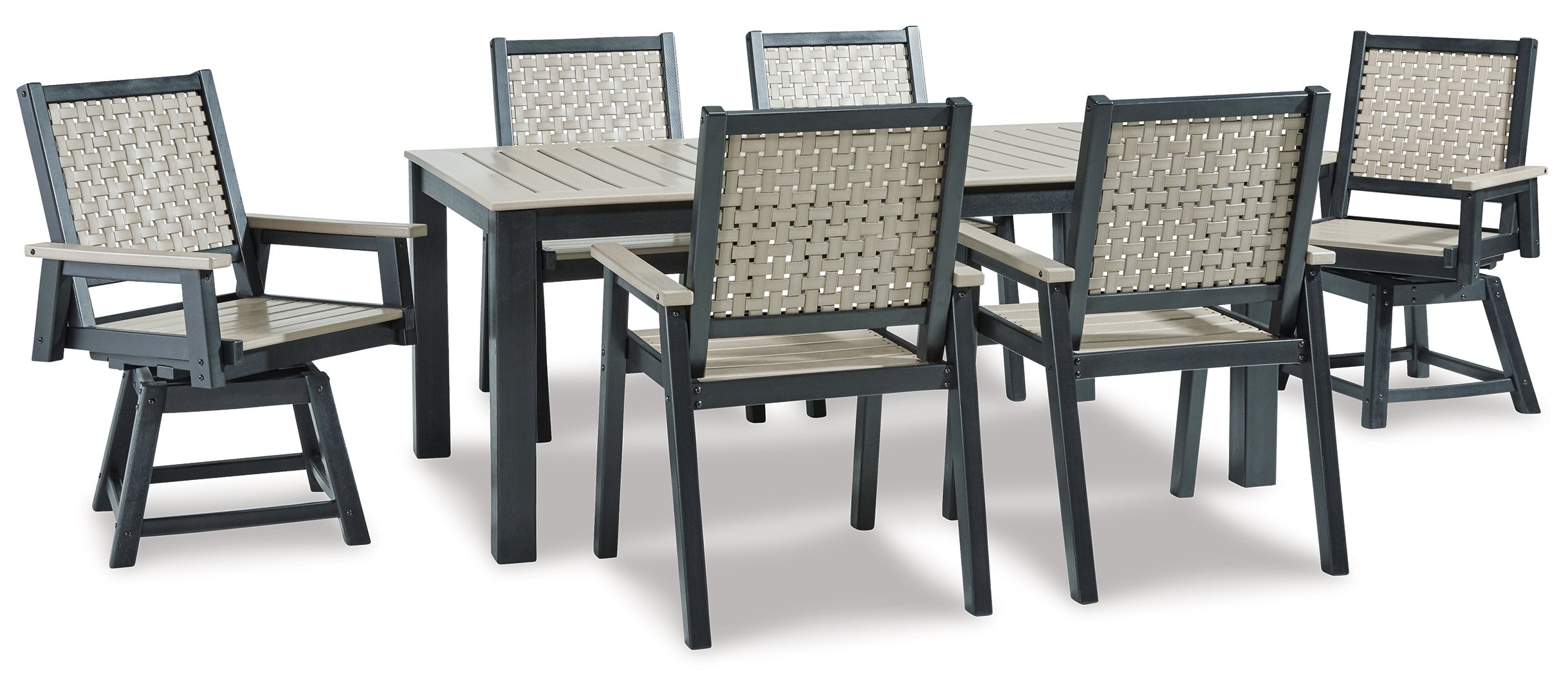 Mount Valley Outdoor Dining Table and 6 Chairs