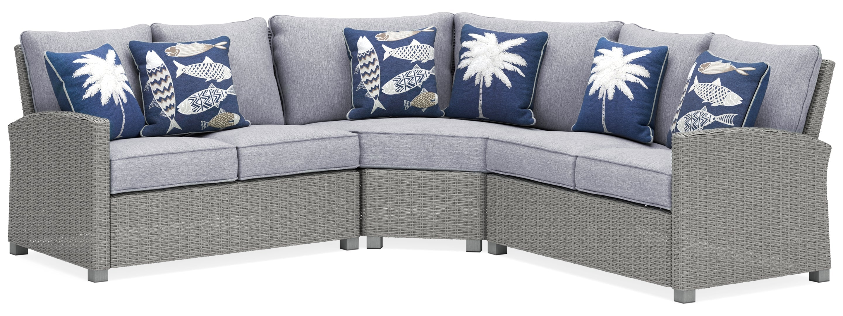 Naples Beach 4-Piece Outdoor Sectional