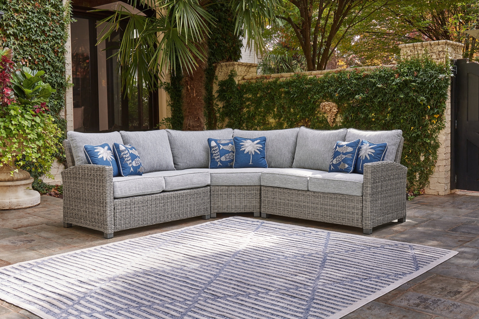 Naples Beach 4-Piece Outdoor Sectional