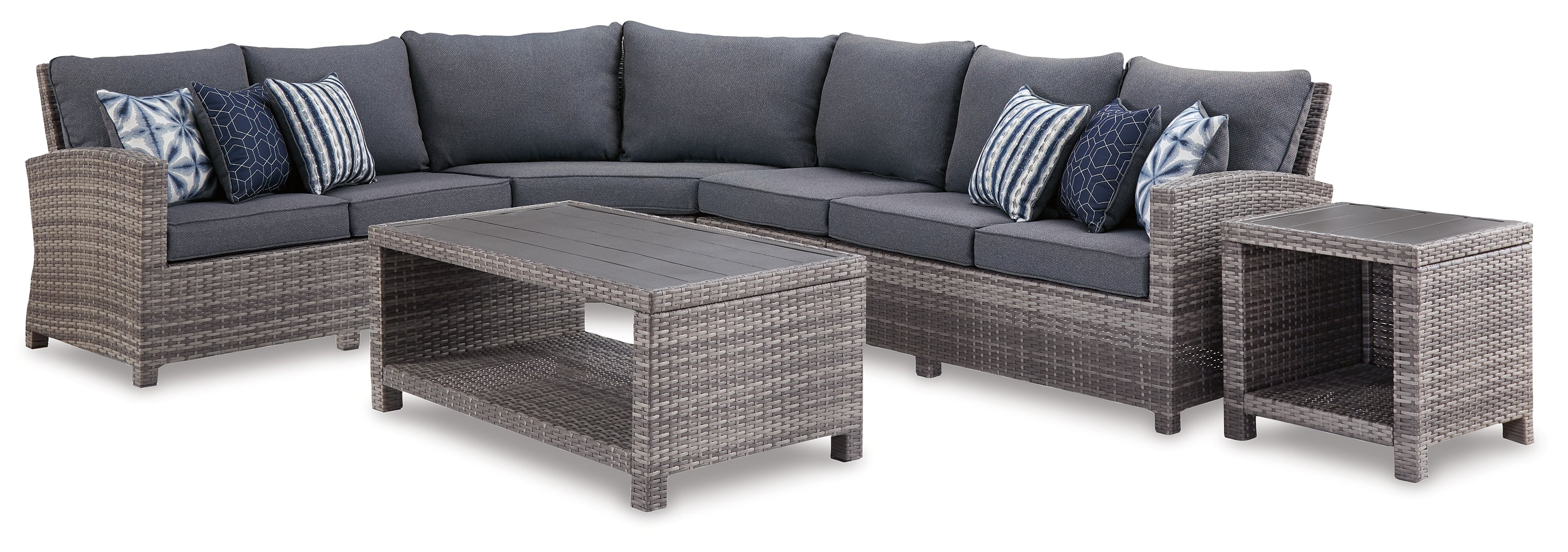 Salem Beach 3-Piece Outdoor Sectional