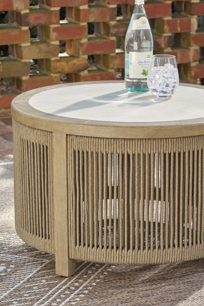 Cool Days Round Cocktail Table
