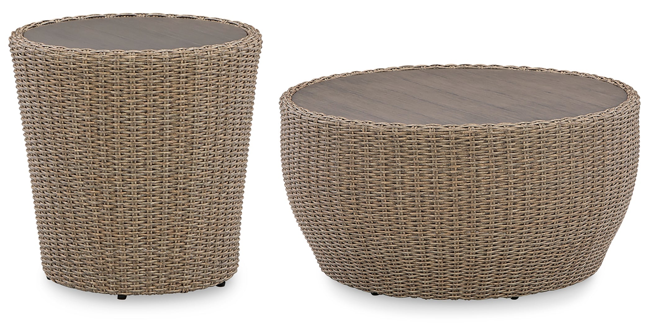 Danson Outdoor Coffee Table with 2 End Tables