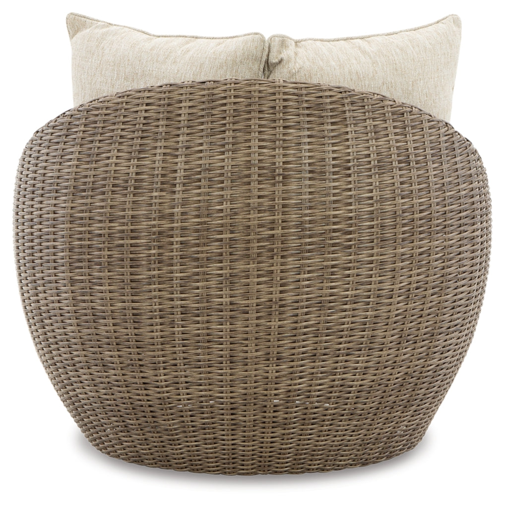 Danson Swivel Lounge w/Cushion (2/CN)