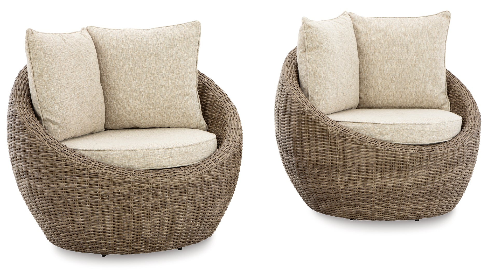 Danson Swivel Lounge w/Cushion (2/CN)