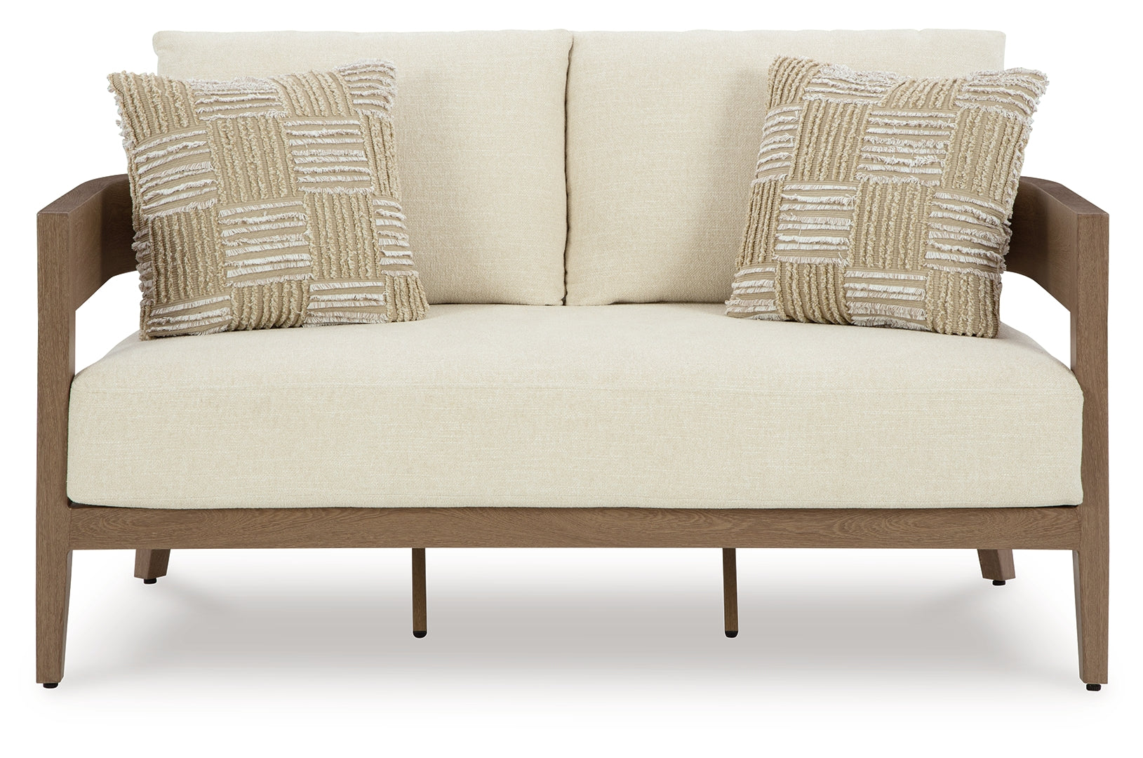 Serene Bay Ottoman with Cushion