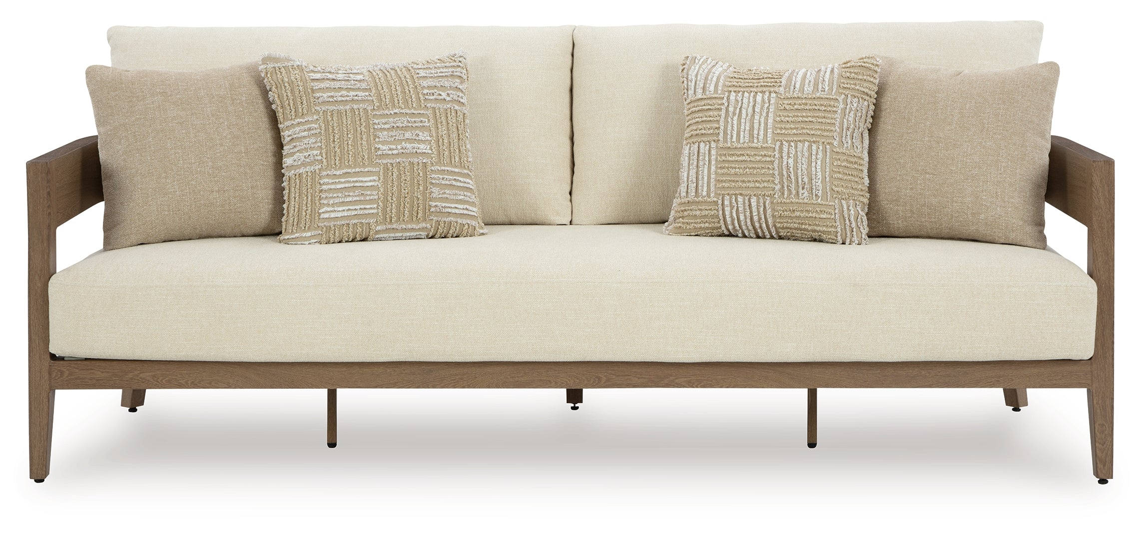 Serene Bay Ottoman with Cushion