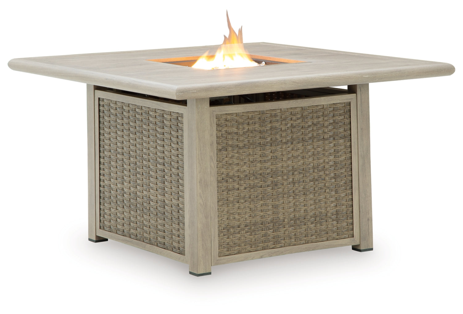 Carisbo Square Fire Pit Table