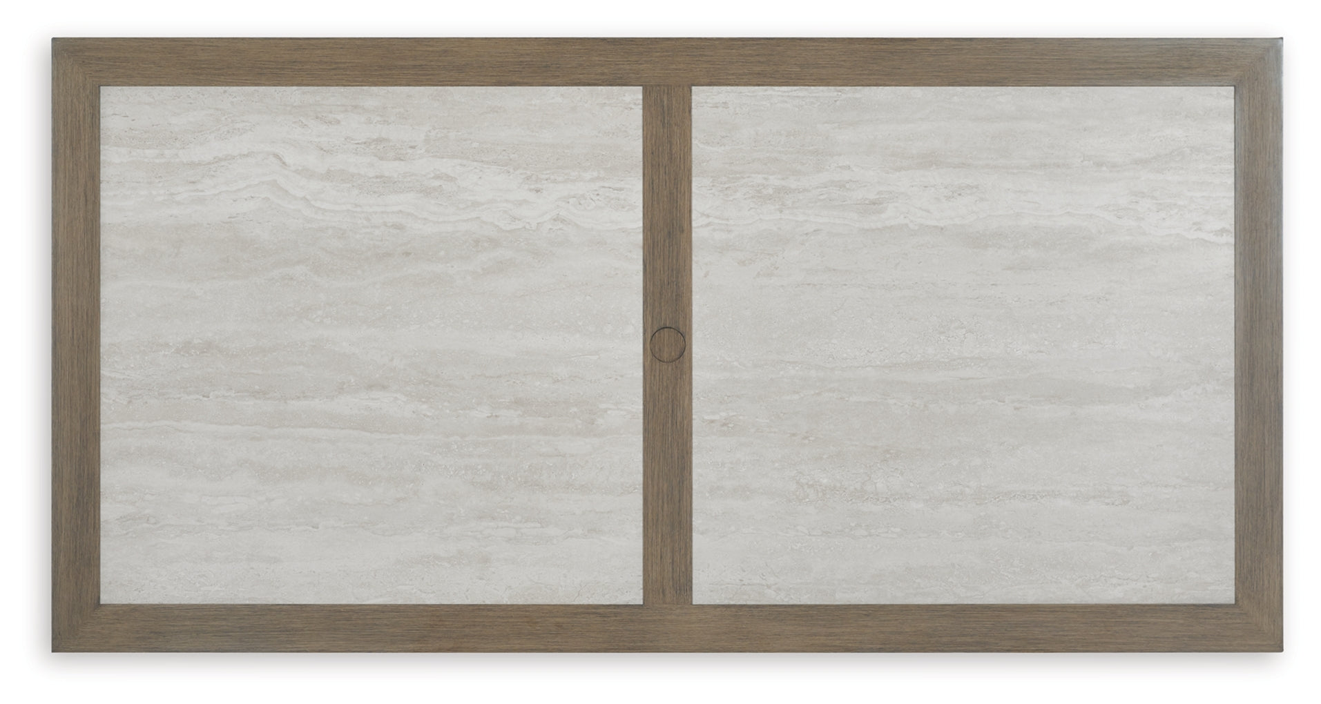 Rainier Ranch RECT Dining Table with Umbrella Option