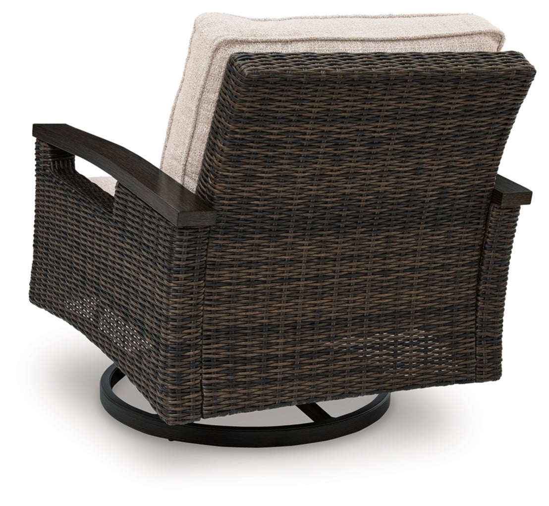 Drakes Beach Swivel Lounge Chair (2/CN)