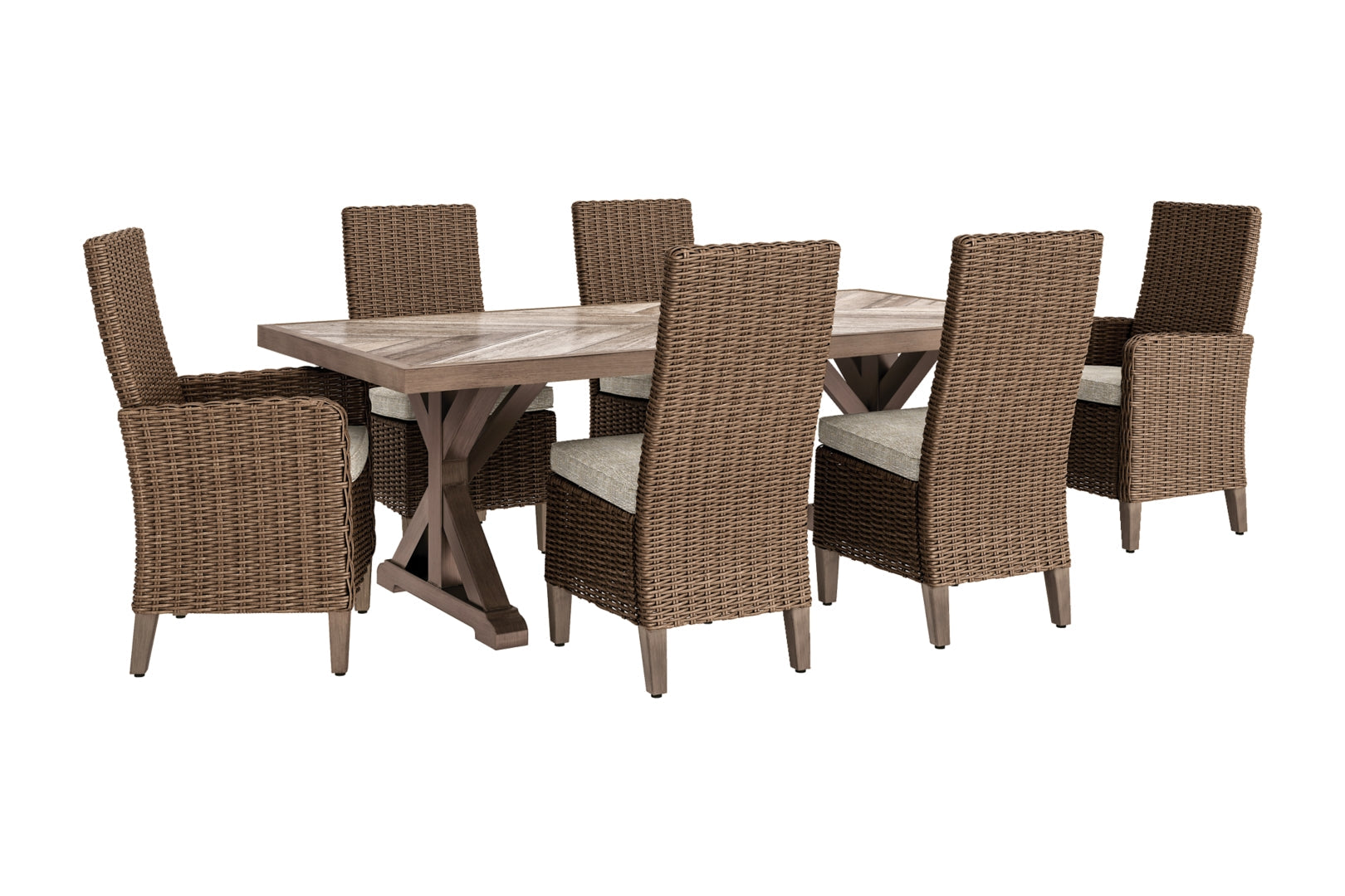 Beachcroft Outdoor Dining Table and Chairs