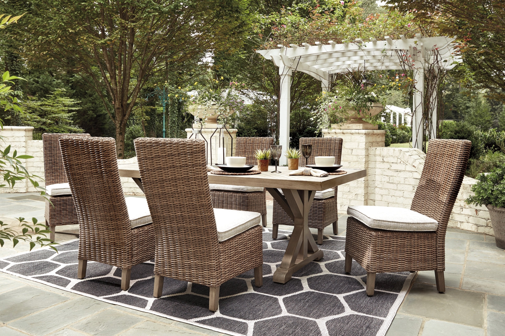 Beachcroft Outdoor Dining Table and Chairs