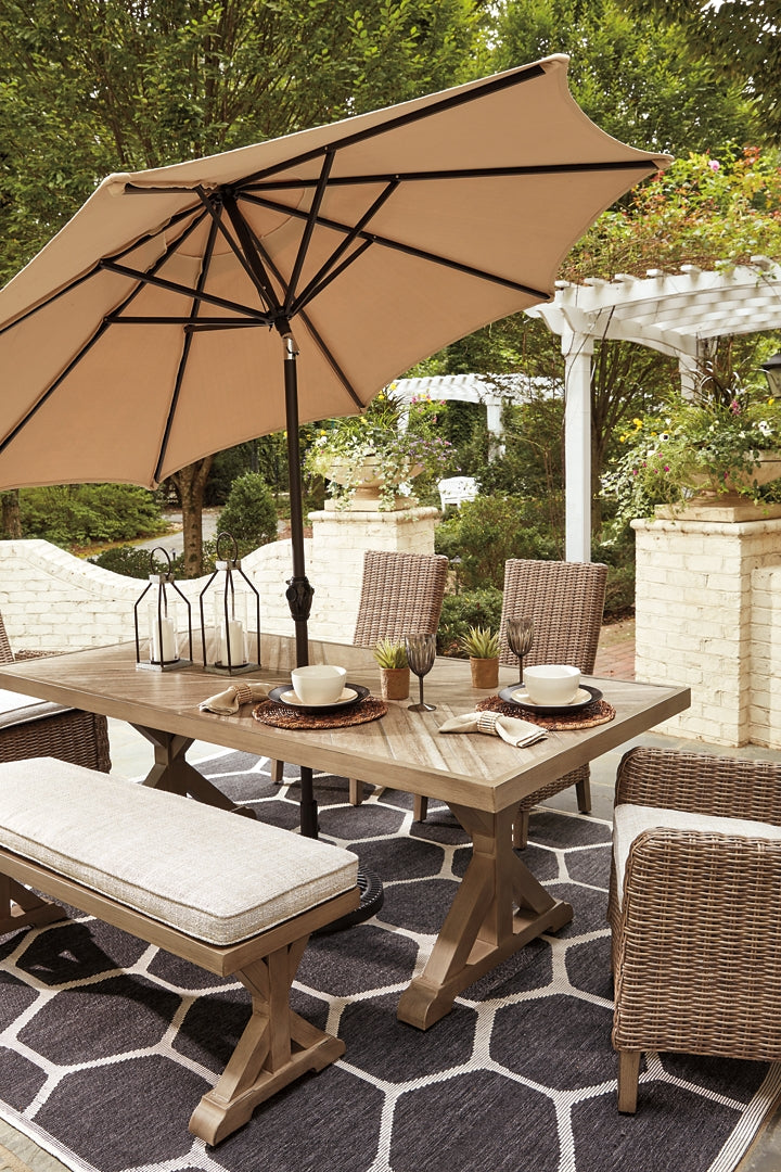 Beachcroft Outdoor Dining Table and Chairs