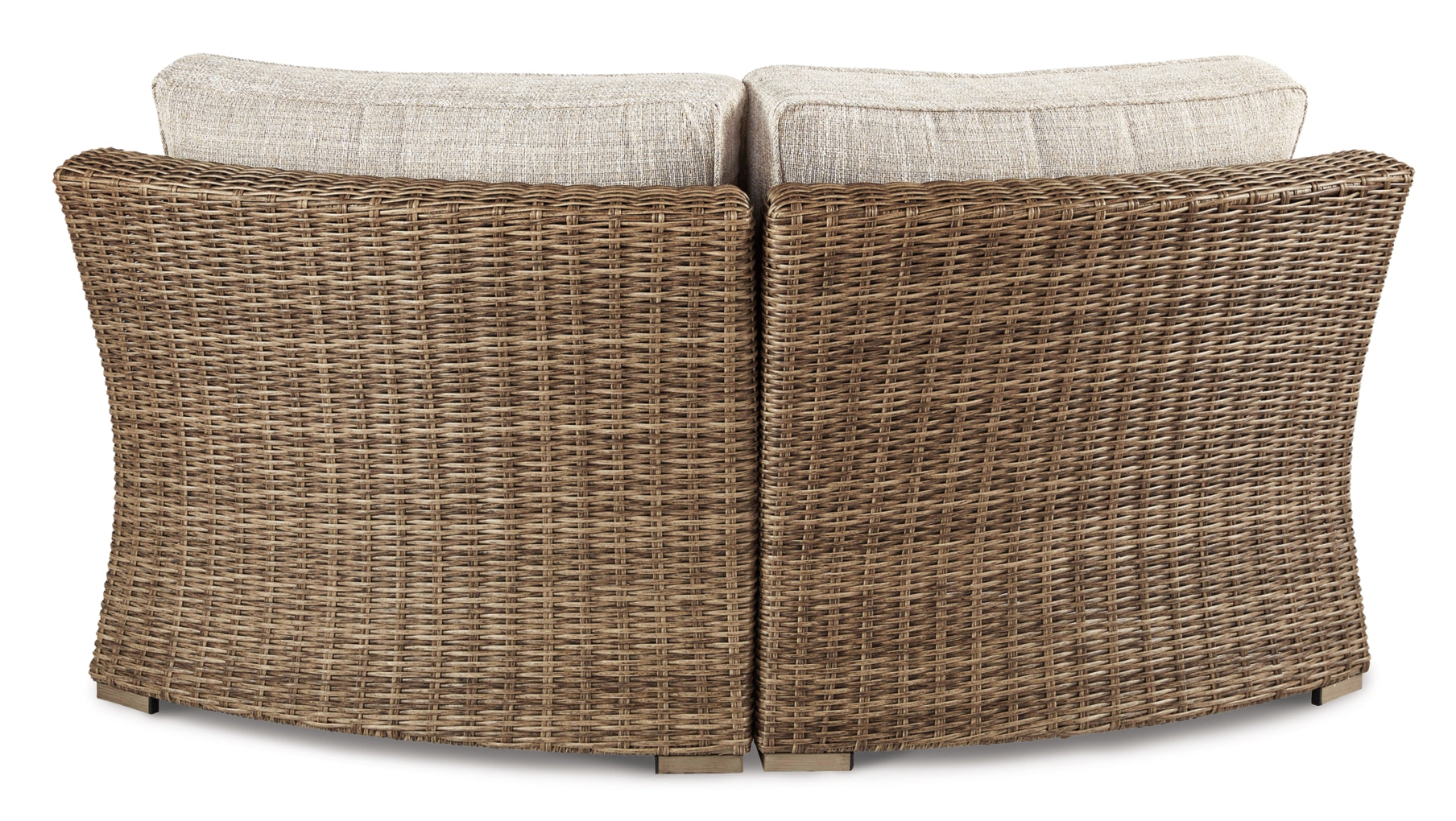 Beachcroft Curved Corner Chair w/Cushion