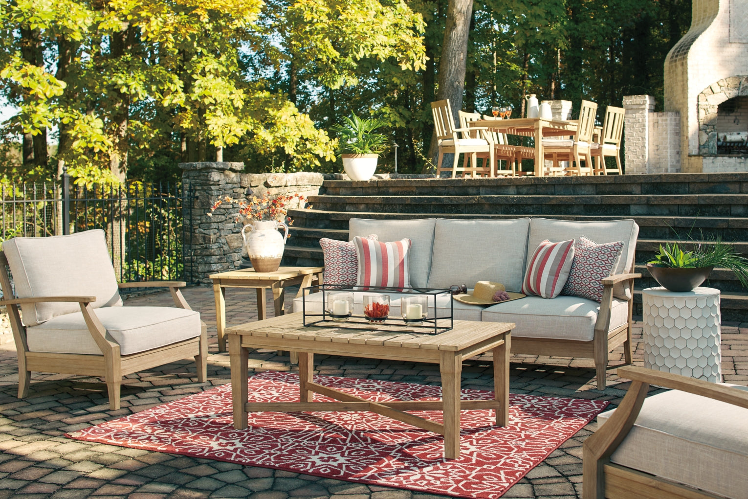 Clare View Outdoor Sectional Set