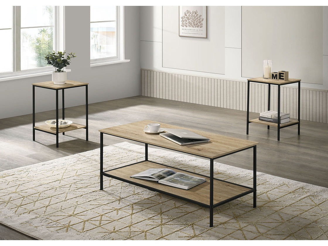 Pallas Natural 3 Pc. Table Set