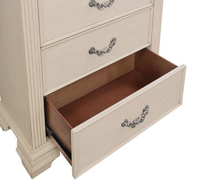 Pamphilos Antique White California King Bed