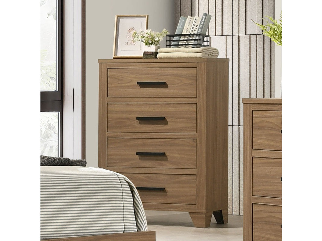 Panelli Walnut Chest