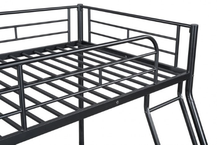 Panos Black Twin/Twin Bunk Bed