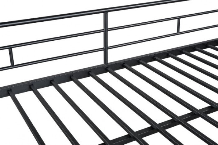 Panos Black Twin/Twin Bunk Bed