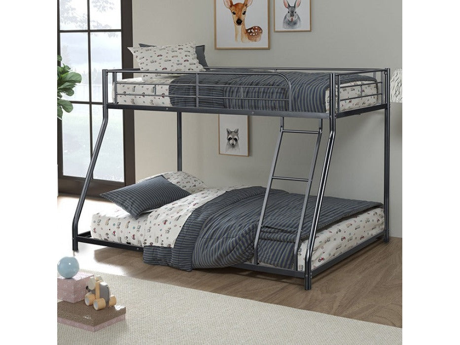 Panos Black Twin/Twin Bunk Bed