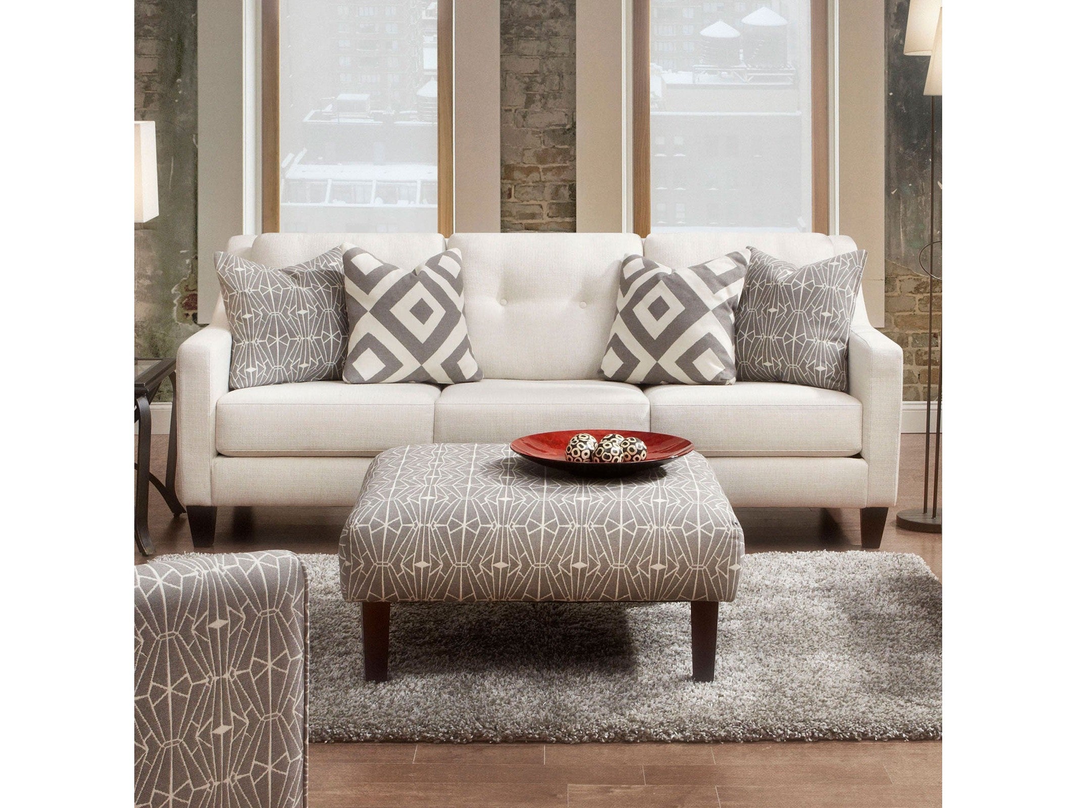 Parker Ivory Sofa