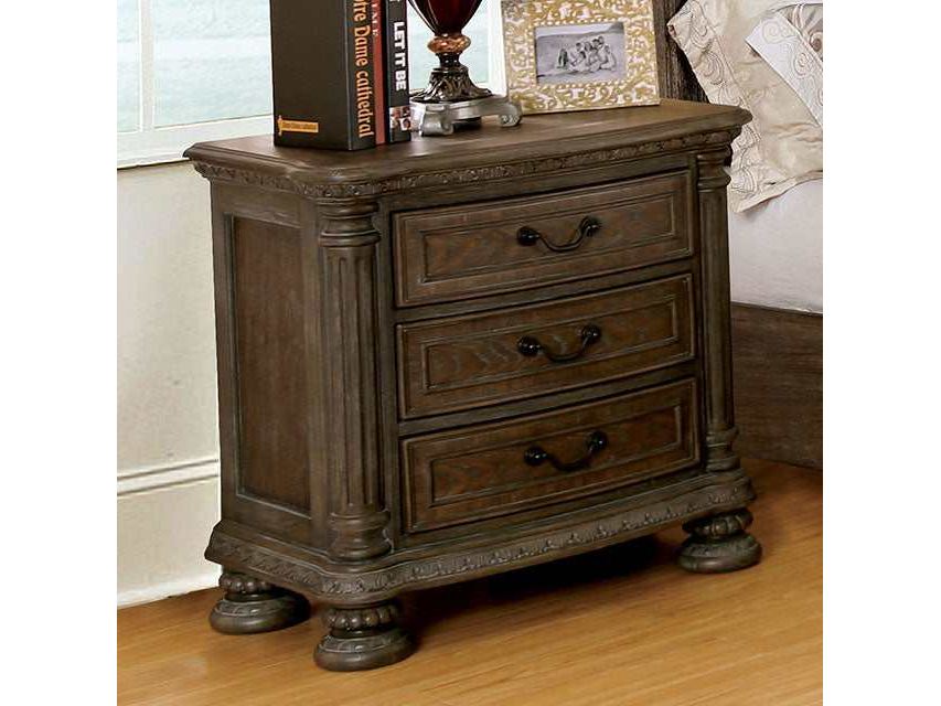 Persephone Rustic Natural Nightstand
