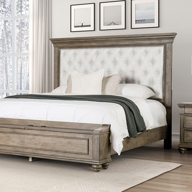 Philomath Aged Oak 5 Pc. Queen Bedroom Set w/ 2NS