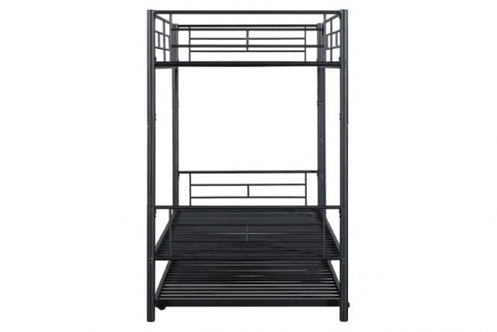 Philotus Black Twin/Twin Bunk Bed
