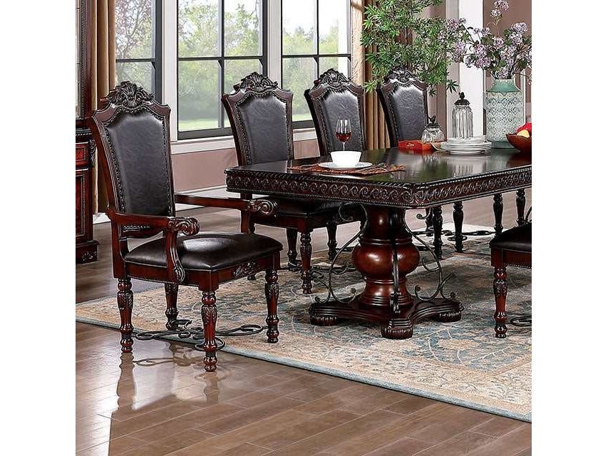 Picardy Brown Cherry Dining Table