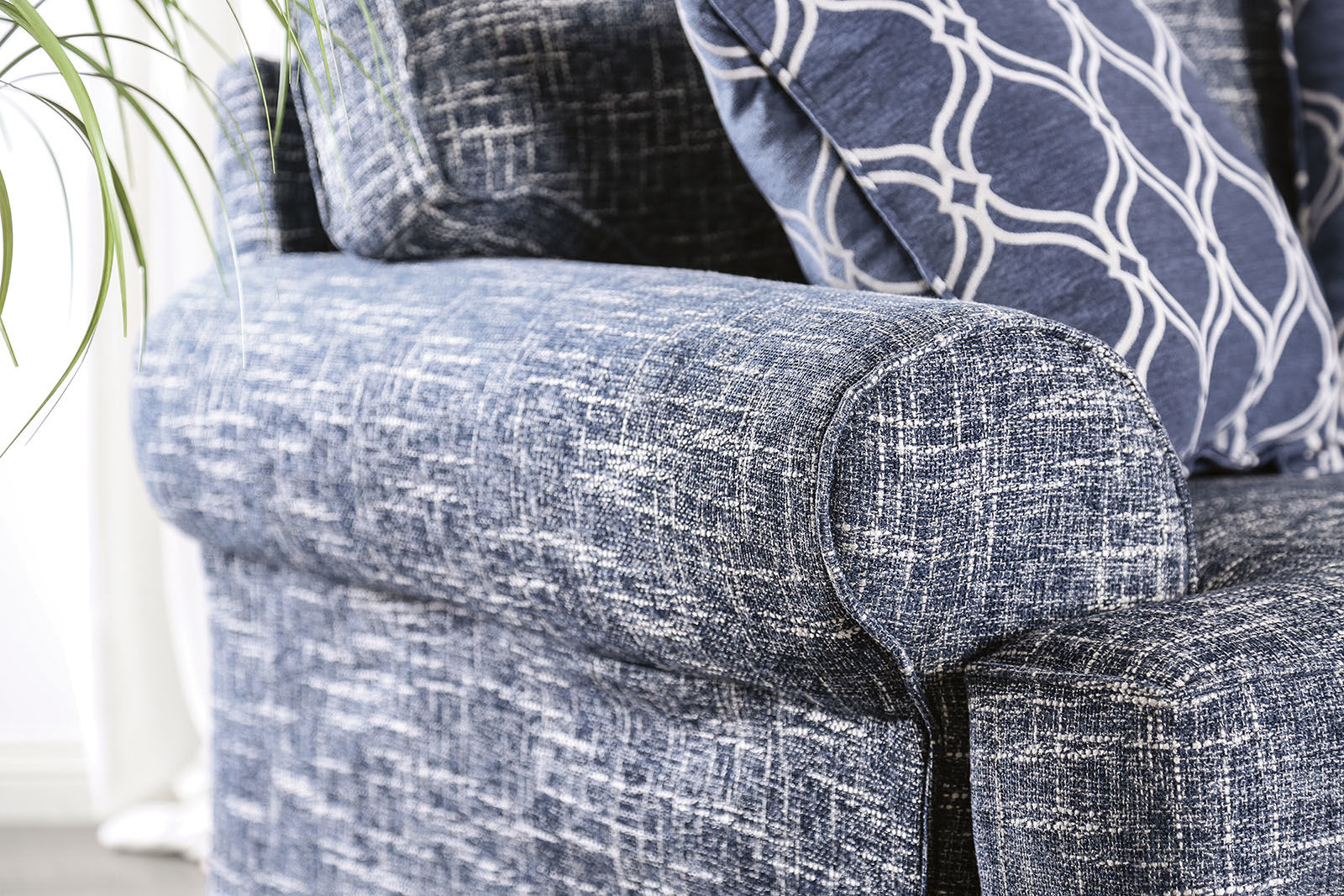 Pierpont Blue Sofa