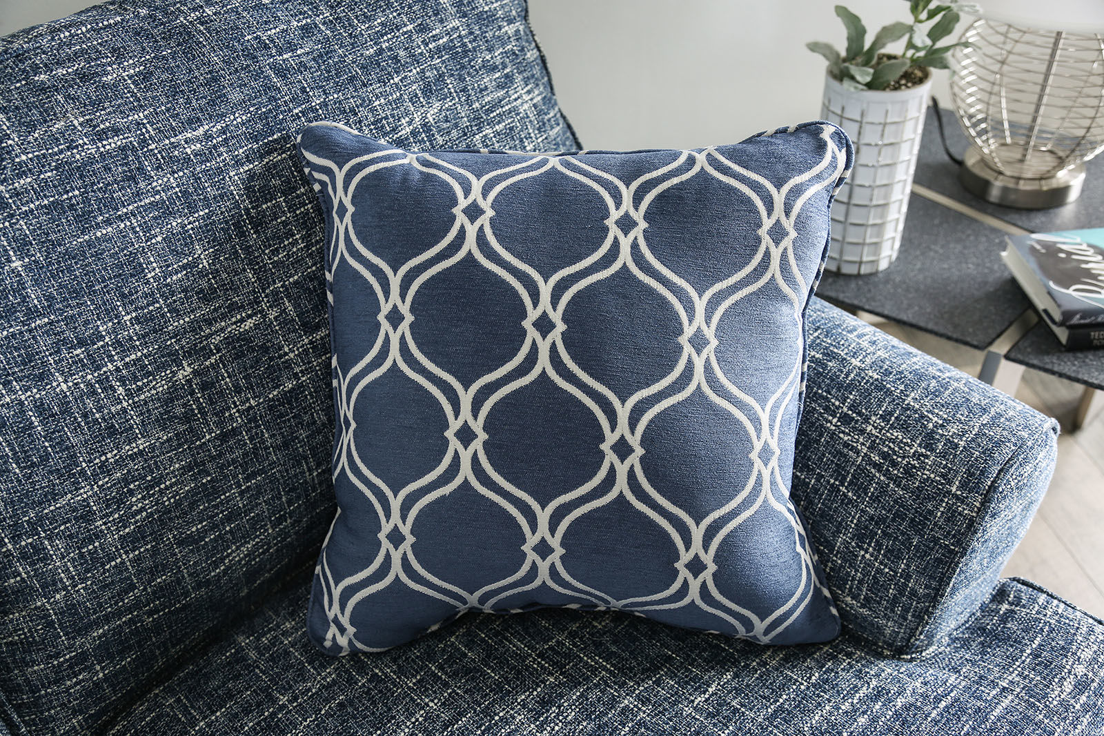 Pierpont Blue Sofa