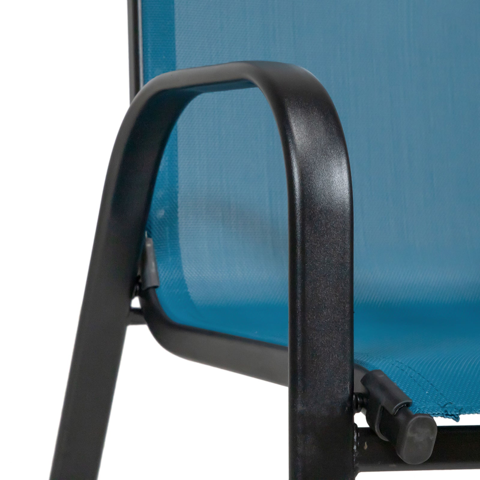 Pierro Blue Stacking Chair (Set of 4)