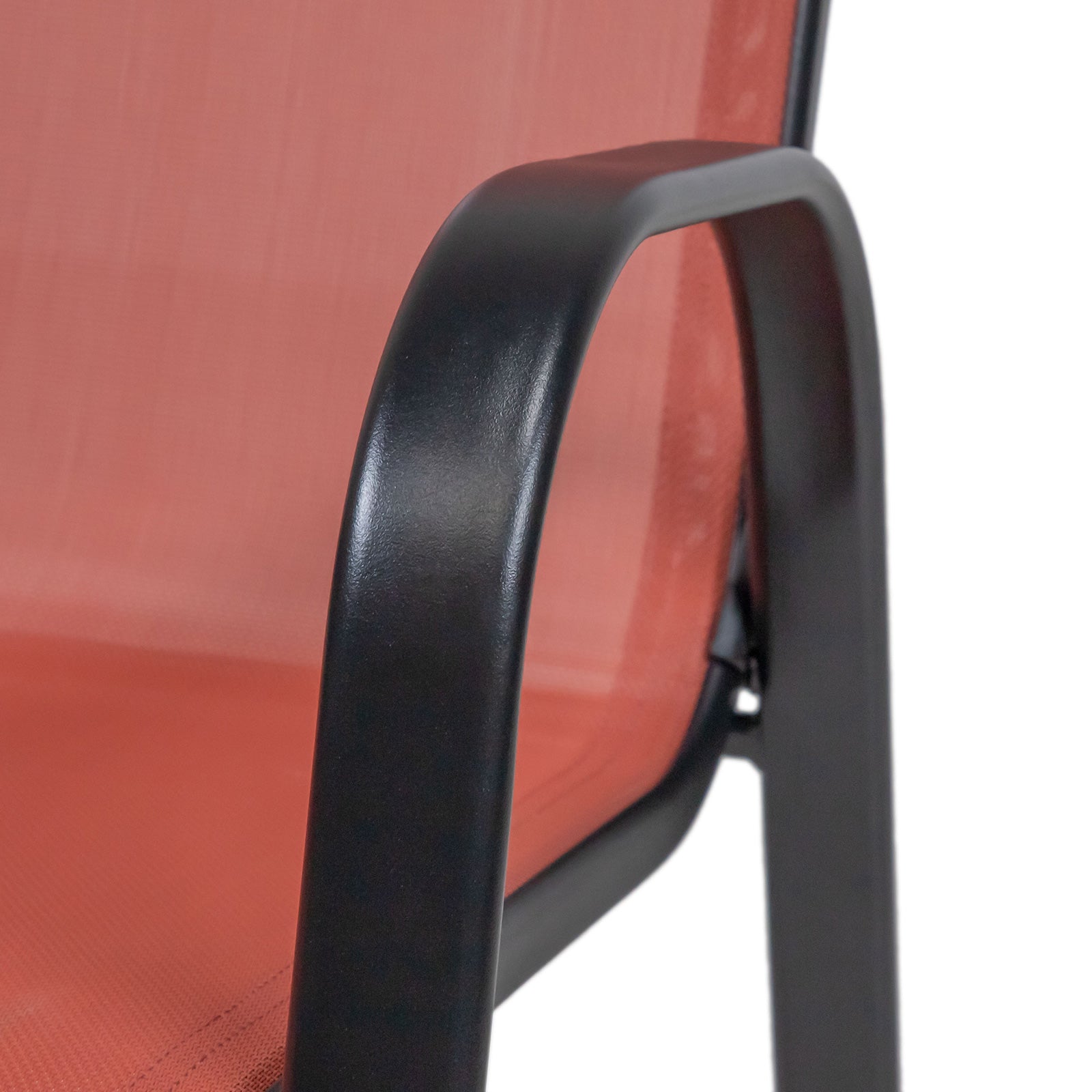 Pierro Red Stacking Chair (Set of 2)