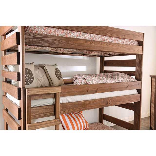 Pollyanna Mahogany T/T/T Bed