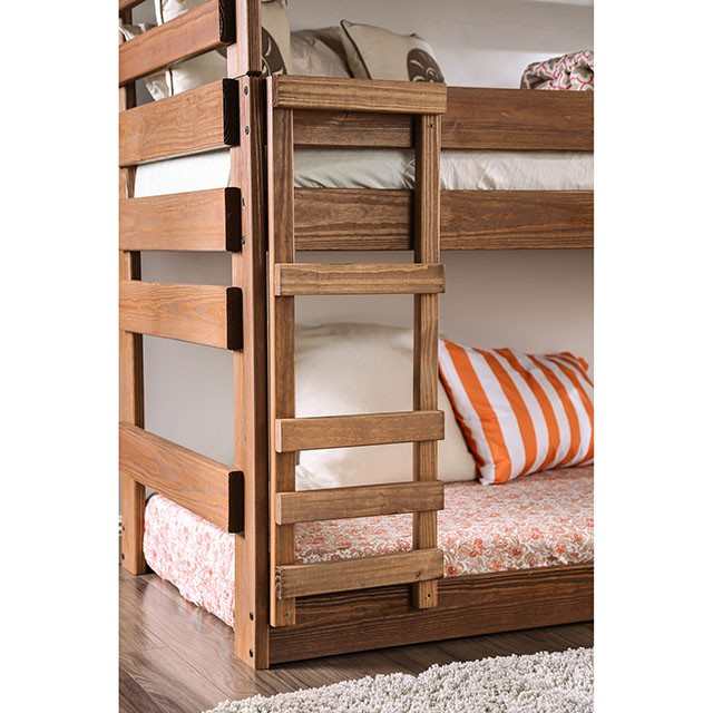 Pollyanna Mahogany T/T/T Bed